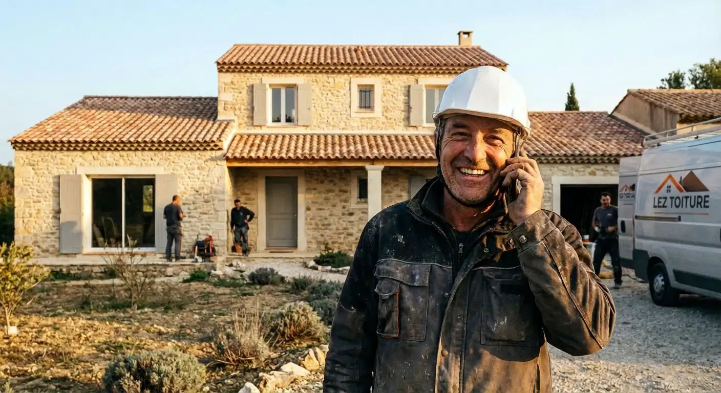 lez toiture photo de chantier